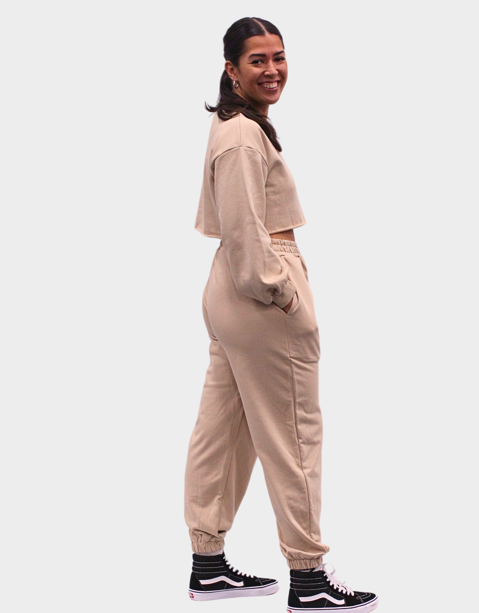 Crop Jumper Set
