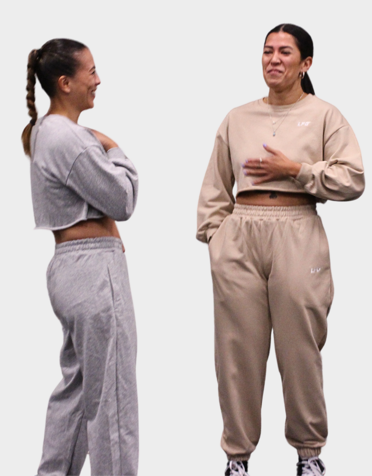 Crop Jumper Set