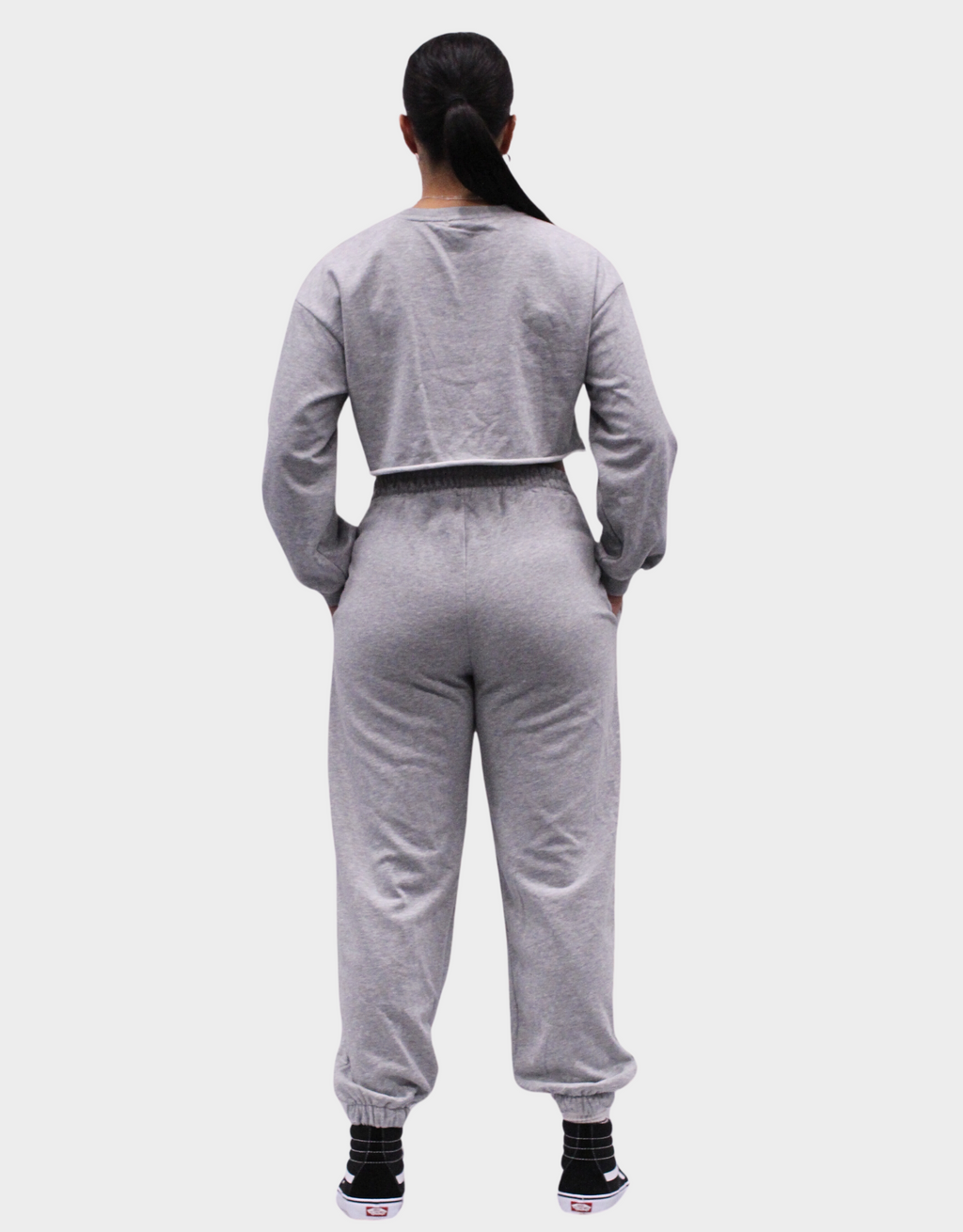 Crop Jumper Set