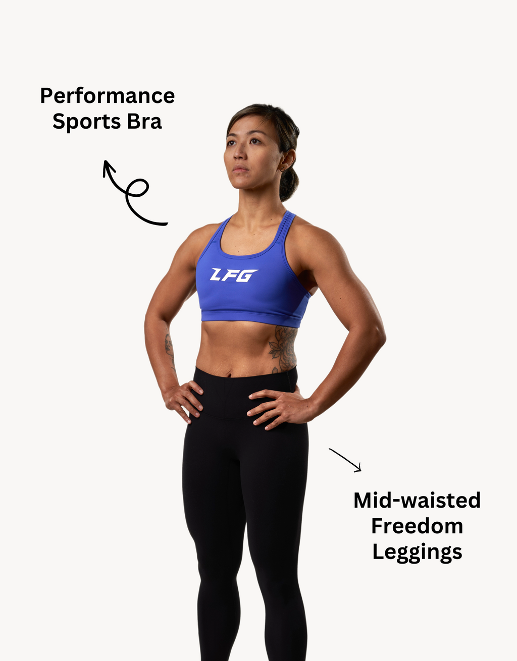 Freedom Leggings (Mid-waisted)